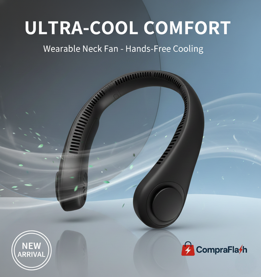 NeckFan Pro™ - Ventilador portátil para cuello.