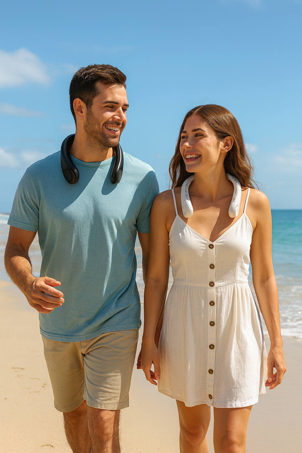 NeckFan Pro™ - Ventilador portátil para cuello.